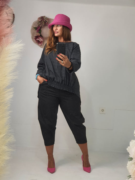 Pantalón negro de vestir