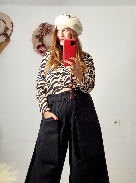 Camiseta animal print