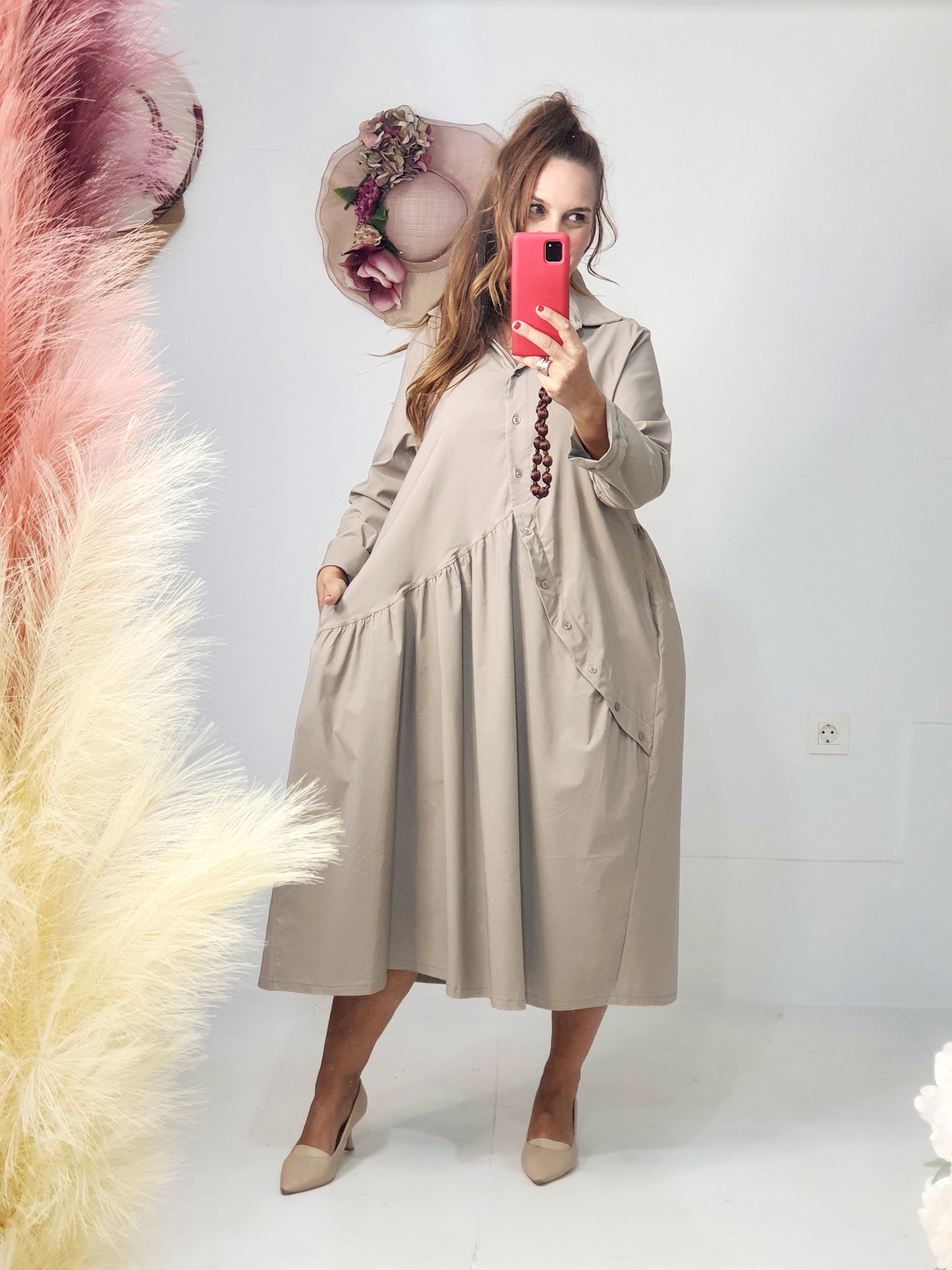 Vestido italiano crudo