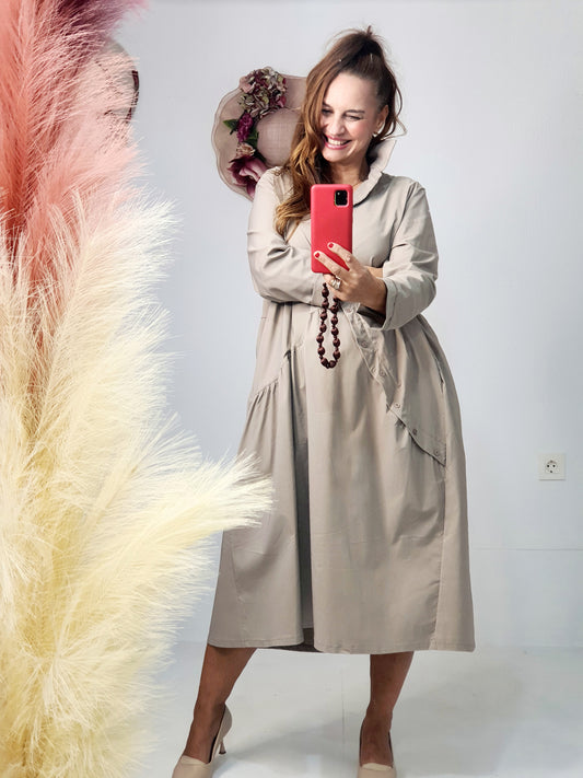 Vestido italiano crudo