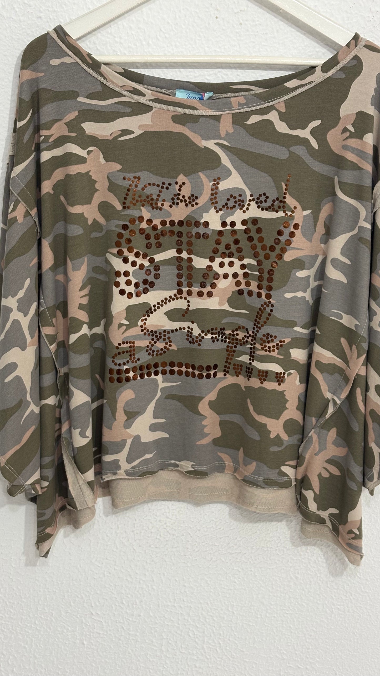 Sudadera camuflaje
