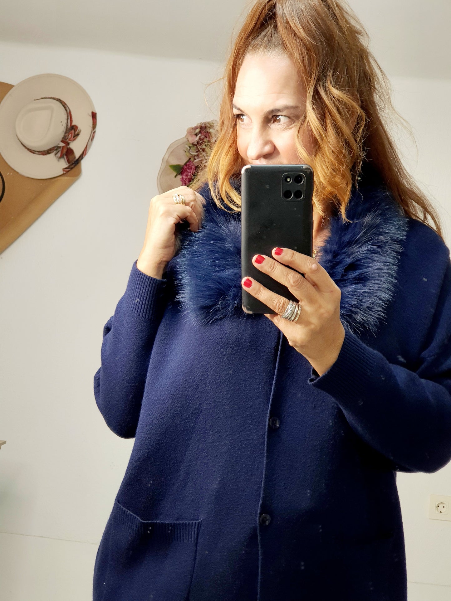 Chaqueta cuello pelito