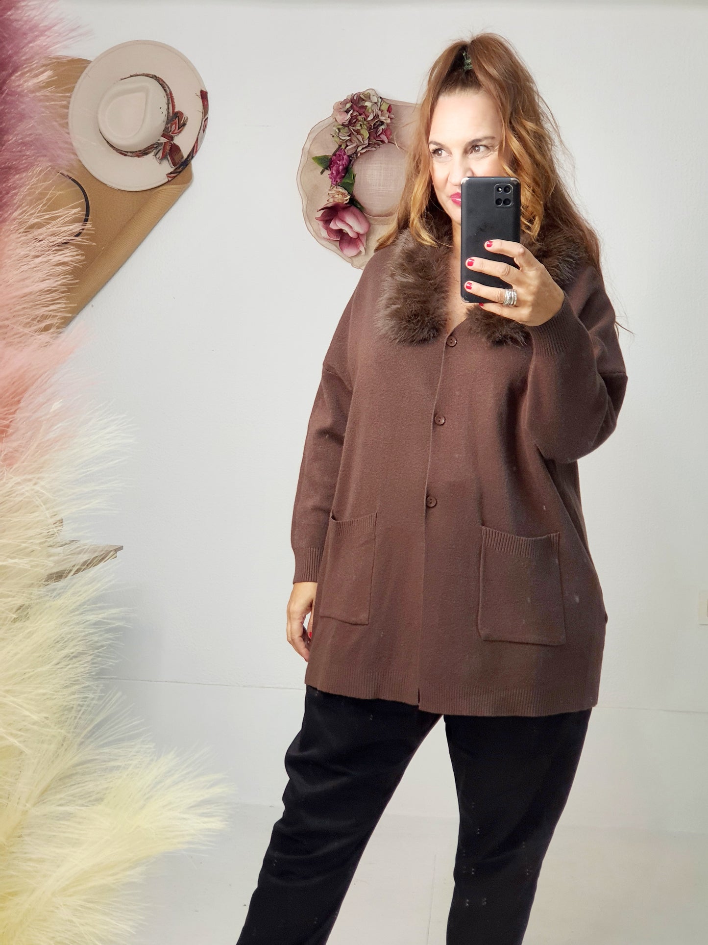 Chaqueta cuello pelito