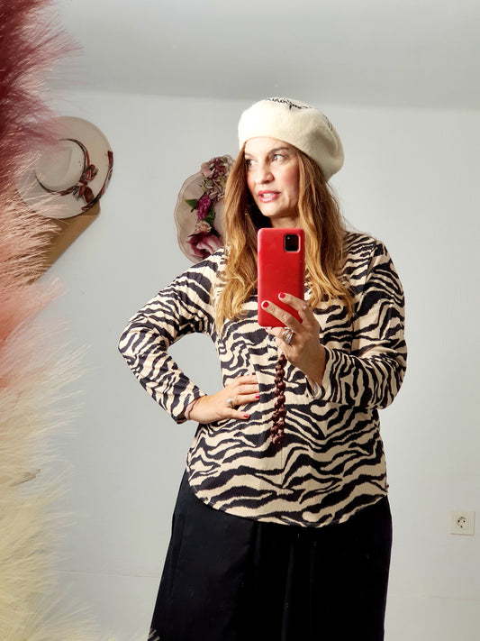 Camiseta  animal print