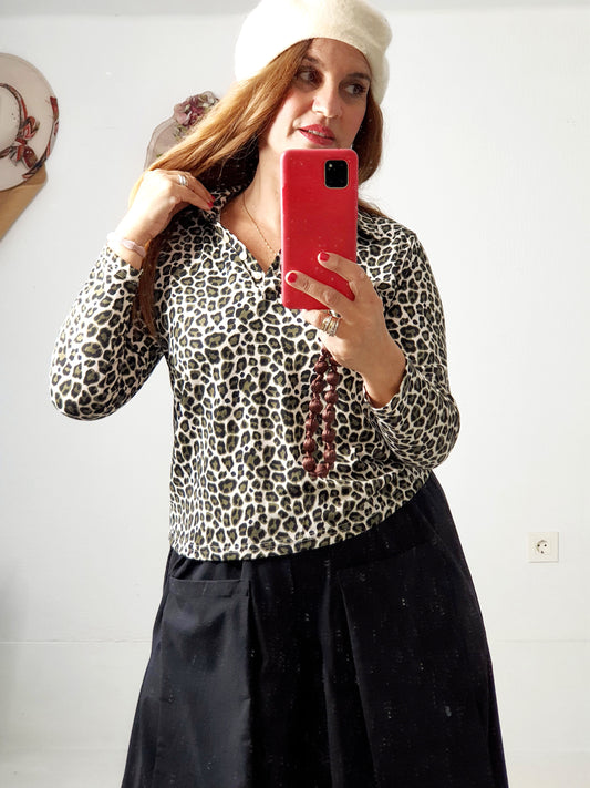 Camiseta  leopardo