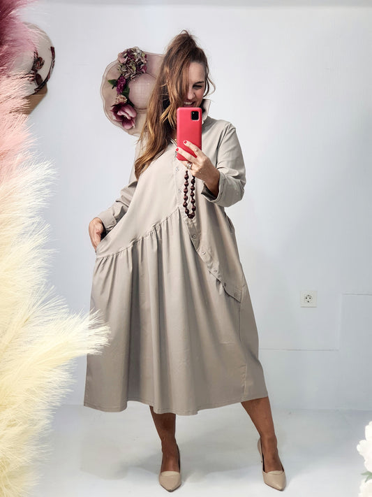 Vestido italiano  crudo