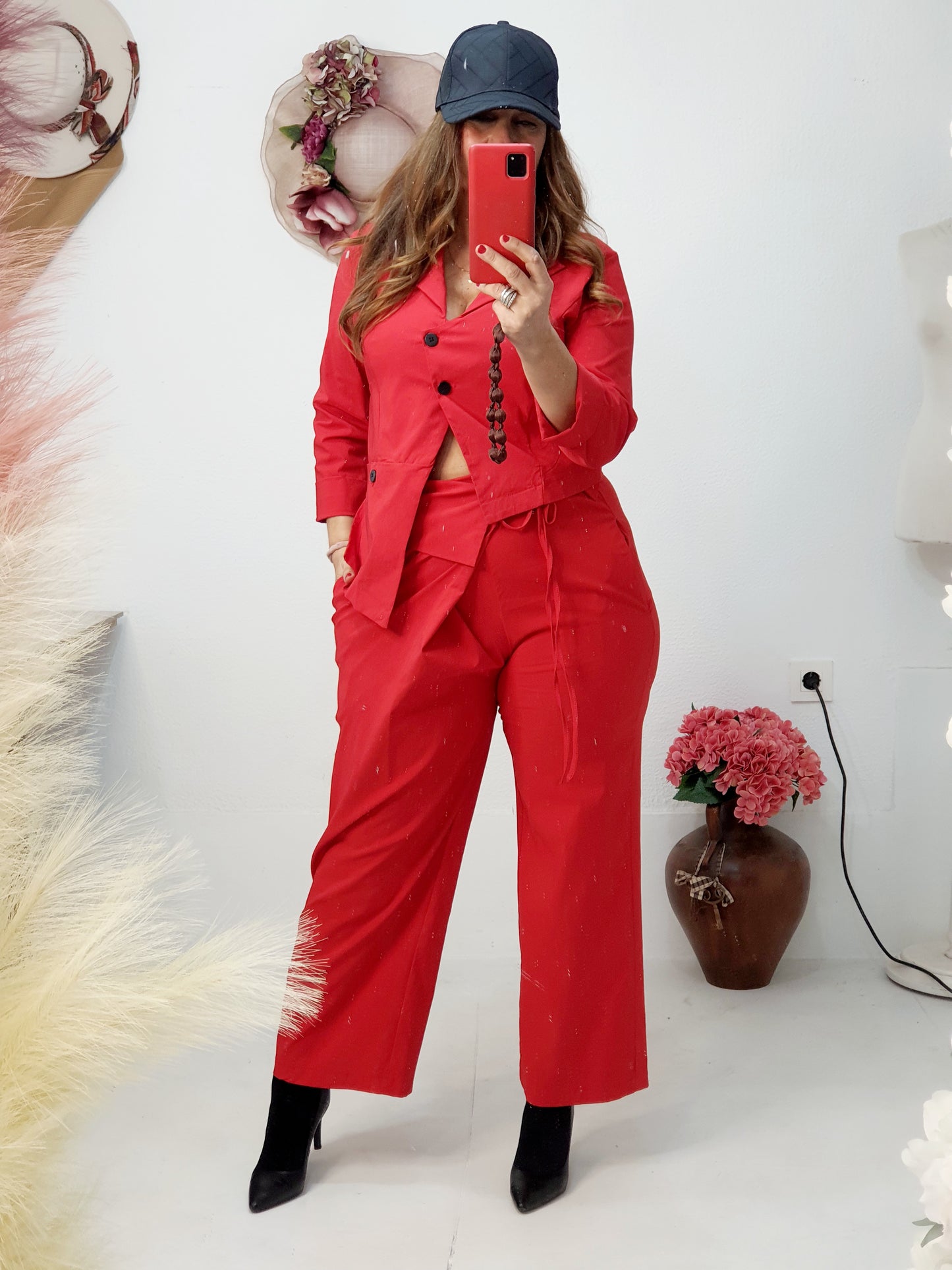 Conjunto rojo